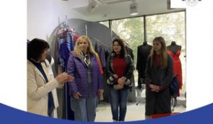 Відома дизайнерка Кропивницького ділиться зі студентами досвідом створення жіночого одягу 